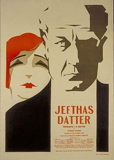 Jefthas Dotter (1919) afişi Jefthas Dotter (1919) afişi