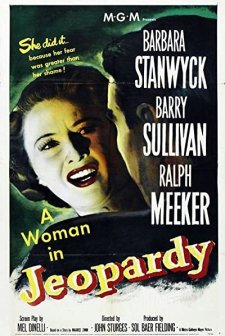 Jeopardy (1953) afişi