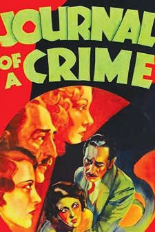 Journal Of A Crime (1934) afişi