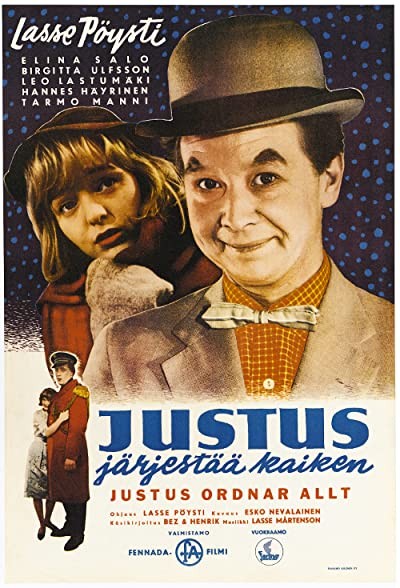 Justus Järjestää Kaiken (1960) afişi Justus Järjestää Kaiken (1960) afişi