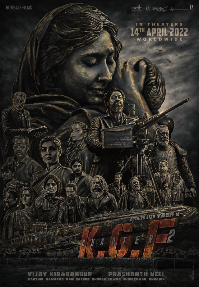 K.G.F: Bölüm 2 (2022) afişi K.G.F: Bölüm 2 (2022) afişi