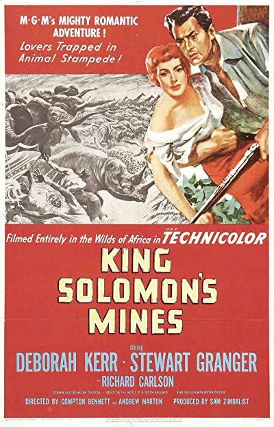 King Solomon's Mines (1950) afişi King Solomon's Mines (1950) afişi