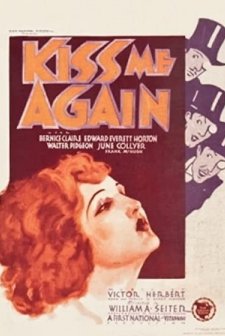 Kiss Me Again (1931) afişi