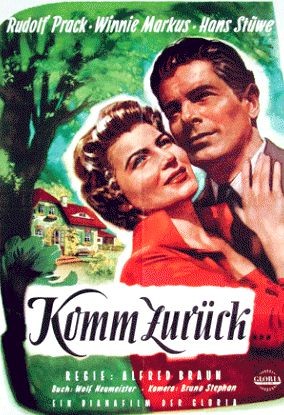 Komm Zurück... (1953) afişi Komm Zurück... (1953) afişi