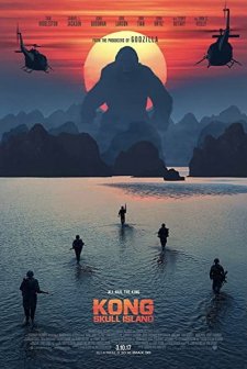 Kong: Kafatası Adası (2017) afişi