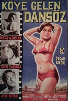Köye Gelen Dansöz (1955) afişi
