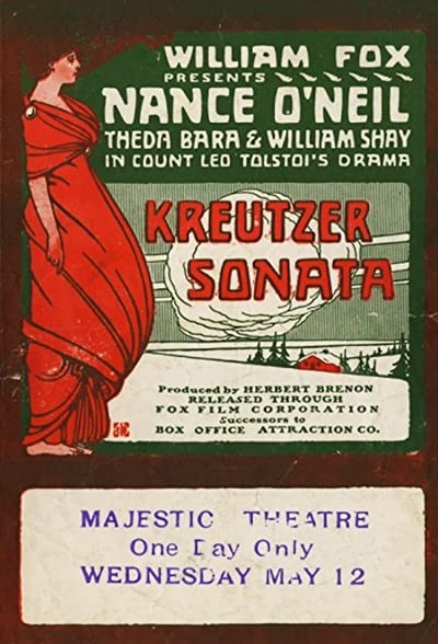Kreutzer Sonata (1915) afişi Kreutzer Sonata (1915) afişi