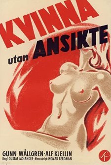 Kvinna Utan Ansikte (1947) afişi