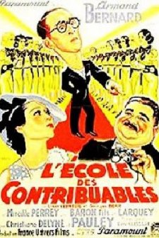 L'école Des Contribuables (1934) afişi