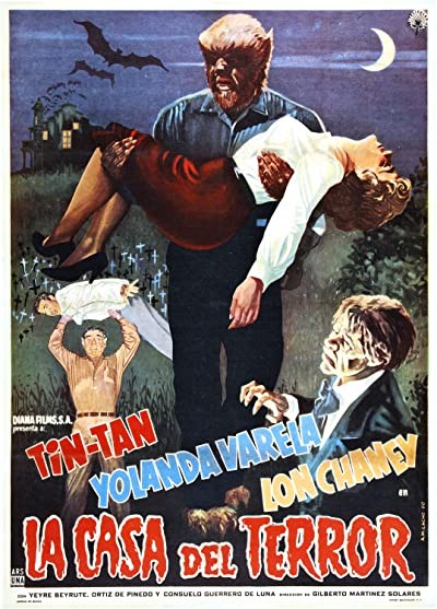 La Casa Del Terror (1960) afişi La Casa Del Terror (1960) afişi