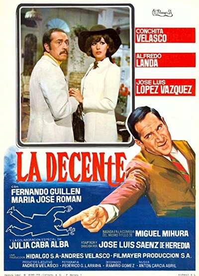 La Decente (1971) afişi La Decente (1971) afişi