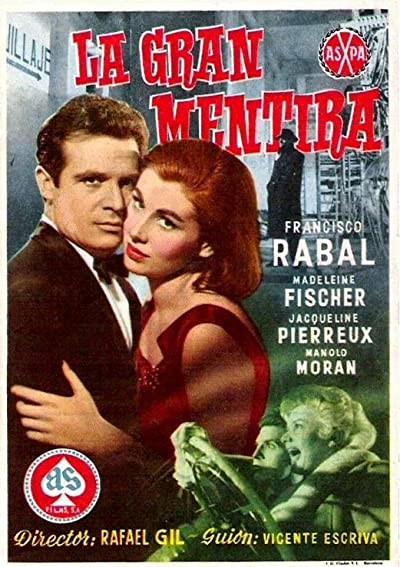 La Gran Mentira (1956) afişi La Gran Mentira (1956) afişi