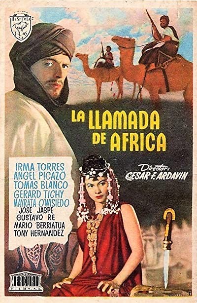 La Llamada De África (1952) afişi La Llamada De África (1952) afişi