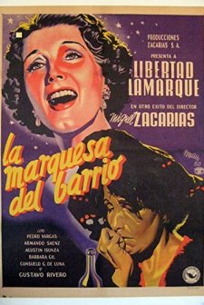 La Marquesa Del Barrio (1951) afişi