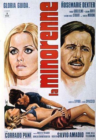 La Minorenne (1974) afişi La Minorenne (1974) afişi