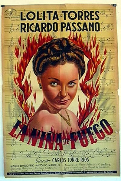 La Niña De Fuego (1952) afişi La Niña De Fuego (1952) afişi