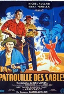 La Patrouille Des Sables (1954) afişi