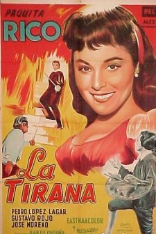 La Tirana (1958) afişi