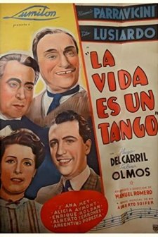 La Vida Es Un Tango (1939) afişi