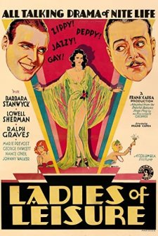 Ladies of Leisure (1930) afişi