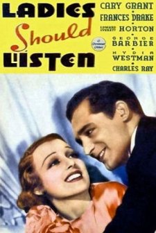 Ladies Should Listen (1934) afişi
