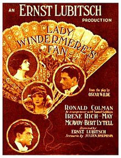 Lady Windermere'in Yelpazesi (1925) afişi Lady Windermere'in Yelpazesi (1925) afişi