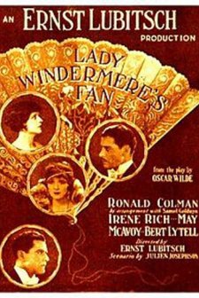Lady Windermere'in Yelpazesi (1925) afişi