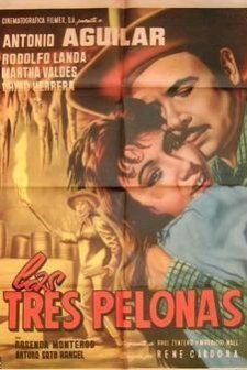 Las Tres Pelonas (1958) afişi