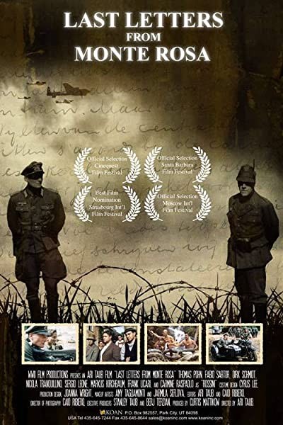 Last Letters from Monte Rosa (2010) afişi Last Letters from Monte Rosa (2010) afişi