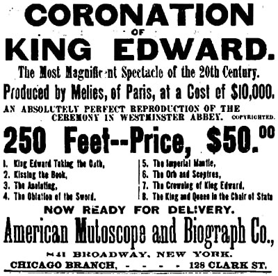 Le couronnement du roi Édouard VII (1902) afişi Le couronnement du roi Édouard VII (1902) afişi