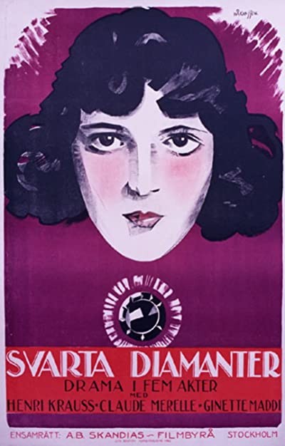 Le diamant noir (1922) afişi Le diamant noir (1922) afişi