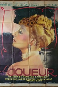 Le Joueur (1938) afişi