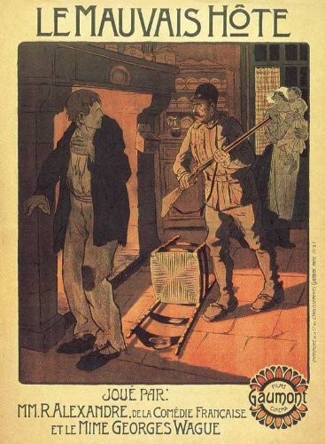 Le mauvais hôte (1910) afişi Le mauvais hôte (1910) afişi
