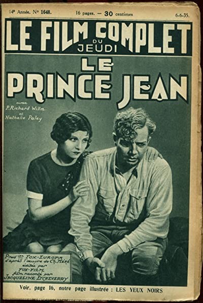 Le Prince Jean (1934) afişi Le Prince Jean (1934) afişi