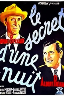 Le secret d'une nuit (1934) afişi