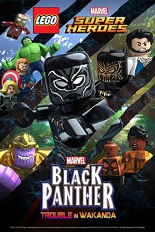 LEGO Marvel Super Heroes: Black Panther - Trouble in Wakanda (2018) afişi