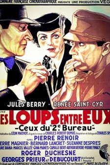 Les Loups Entre Eux (1936) afişi