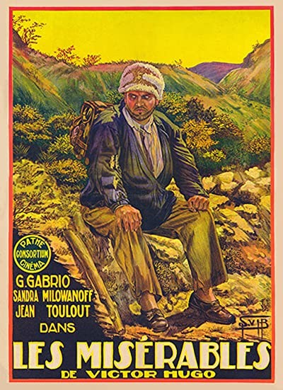 Les misérables (1925) afişi Les misérables (1925) afişi