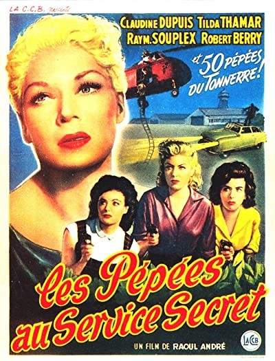 Les Pépées Au Service Secret (1956) afişi Les Pépées Au Service Secret (1956) afişi
