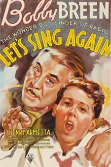 Let's Sing Again (1936) afişi