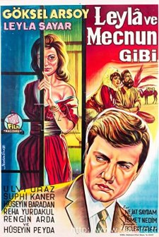 Leyla İle Mecnun Gibi (1963) afişi