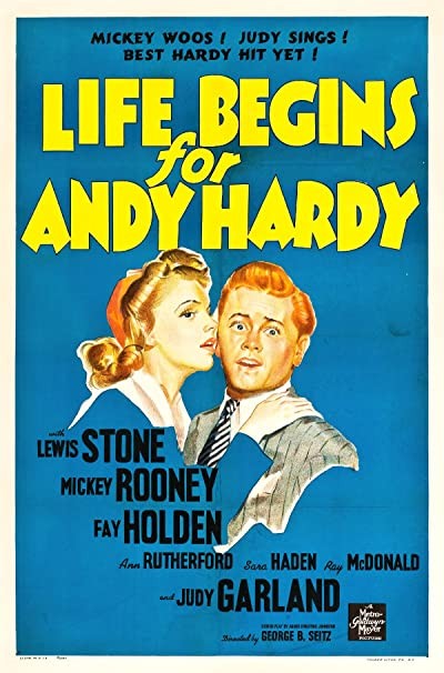 Life Begins For Andy Hardy (1941) afişi Life Begins For Andy Hardy (1941) afişi