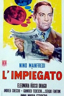 L'impiegato (1960) afişi