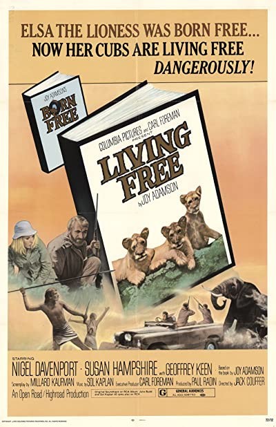 Living Free (1972) afişi Living Free (1972) afişi