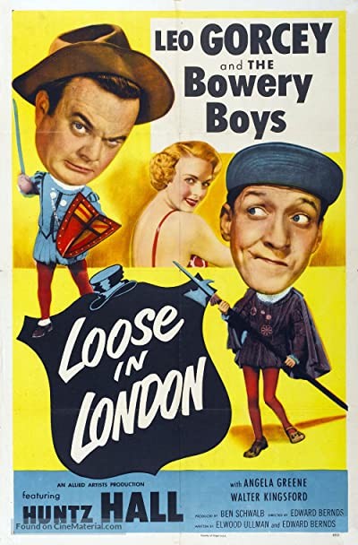 Loose In London (1953) afişi Loose In London (1953) afişi