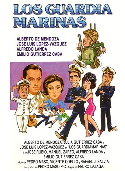 Los Guardiamarinas (1967) afişi Los Guardiamarinas (1967) afişi