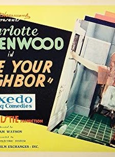 Love Your Neighbor (1930) afişi