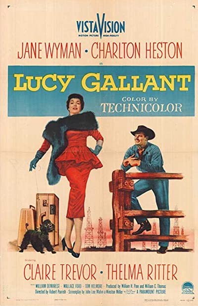 Lucy Gallant (1955) afişi Lucy Gallant (1955) afişi