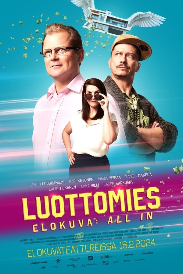 Luottomies-elokuva: All In (2024) afişi Luottomies-elokuva: All In (2024) afişi