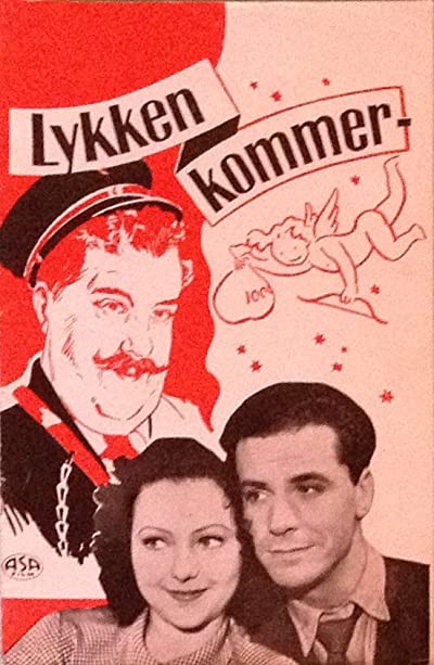 Lykken Kommer (1942) afişi Lykken Kommer (1942) afişi